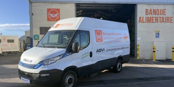 Un Iveco Daily au GNV pour la Banque Alimentaire des Pyr&eacute;n&eacute;es-Orientales