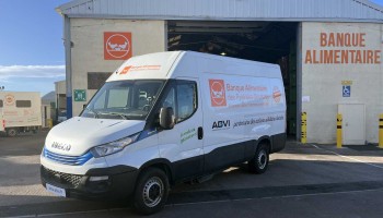 Un Iveco Daily au GNV pour la Banque Alimentaire des Pyr&eacute;n&eacute;es-Orientales