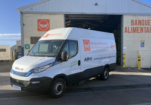 Un Iveco Daily au GNV pour la Banque Alimentaire des Pyr&eacute;n&eacute;es-Orientales