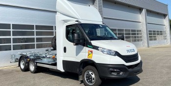 Iveco et Maxicargo lancent un utilitaire frigorifique 3,5 tonnes au GNV/BioGNV