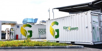 En Bretagne, KarrGreen inaugure la station GNV de Pontivy