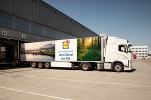 Lidl Suisse met en service ses premiers camions au biogaz