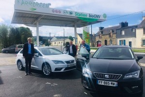 Bretagne : Liger reçoit ses premières Seat Leon au gaz naturel