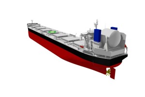 Feu vert pour le vraquier bicarburation GNL de Tsuneishi Shipbuilding