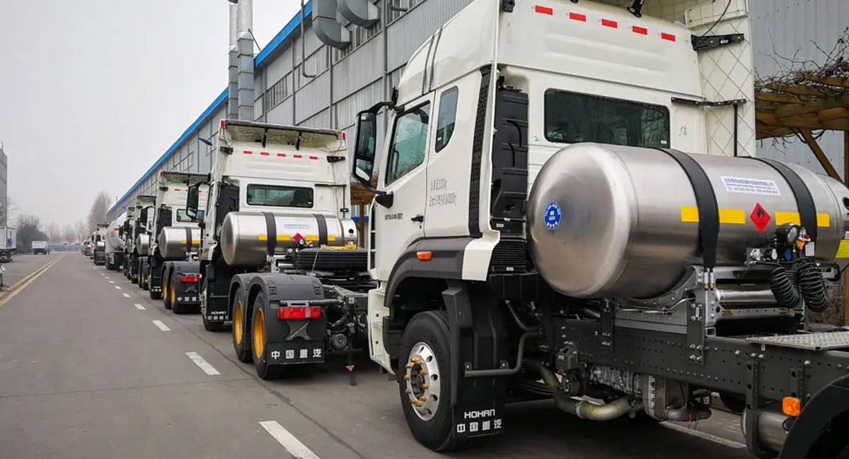 Pr&egrave;s de 200 000 camions GNL ont &eacute;t&eacute; immatricul&eacute;s en Chine en 2025