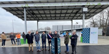 Dans la Loire, la station bioGNV de Montbrison a &eacute;t&eacute; inaugur&eacute;e