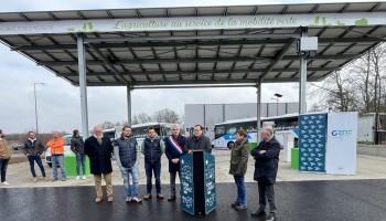 Dans la Loire, la station bioGNV de Montbrison a &eacute;t&eacute; inaugur&eacute;e