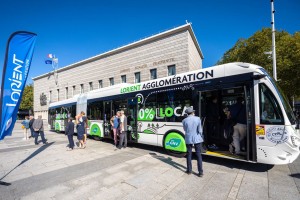 Lorient met en service ses premiers bus au biogaz