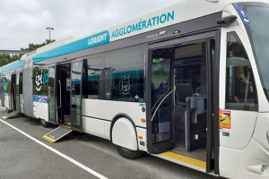 Trois nouveaux bus au biogaz pour Lorient Agglomération