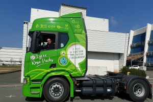 Vendée : un camion-école au GNV pour l'apprentissage des chauffeurs
