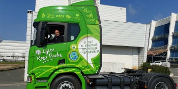 Vend&eacute;e : un camion-&eacute;cole au GNV pour l'apprentissage des chauffeurs