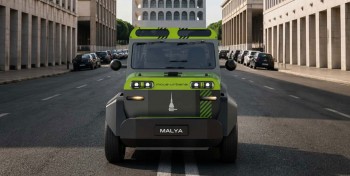 Cette voiture &eacute;lectrique peut se recharger en roulant gr&acirc;ce &agrave; un moteur au biom&eacute;thane
