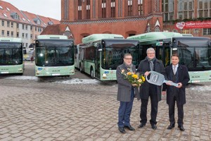 De nouveaux bus au gaz naturel pour la ville de Francfort