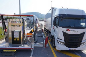 Un premier Iveco S-Way au gaz naturel pour le groupe Mauffrey