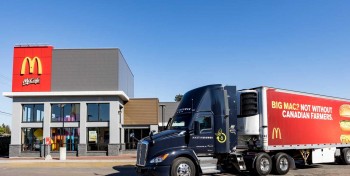 McDonald's Canada teste le bioGNV dans sa flotte de camions