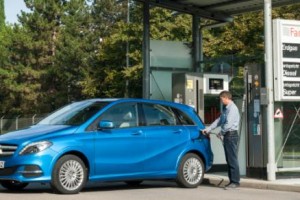 Mercedes prsente la nouvelle Classe B 200 Natural Gas Drive