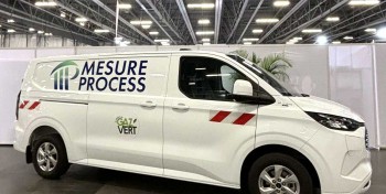 Mesure Process s'équipe d'un utilitaire hybride rechargeable GNV