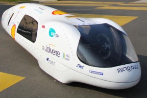 Le Microjoule vise un record de distance GNV au Shell Eco-Marathon 2015