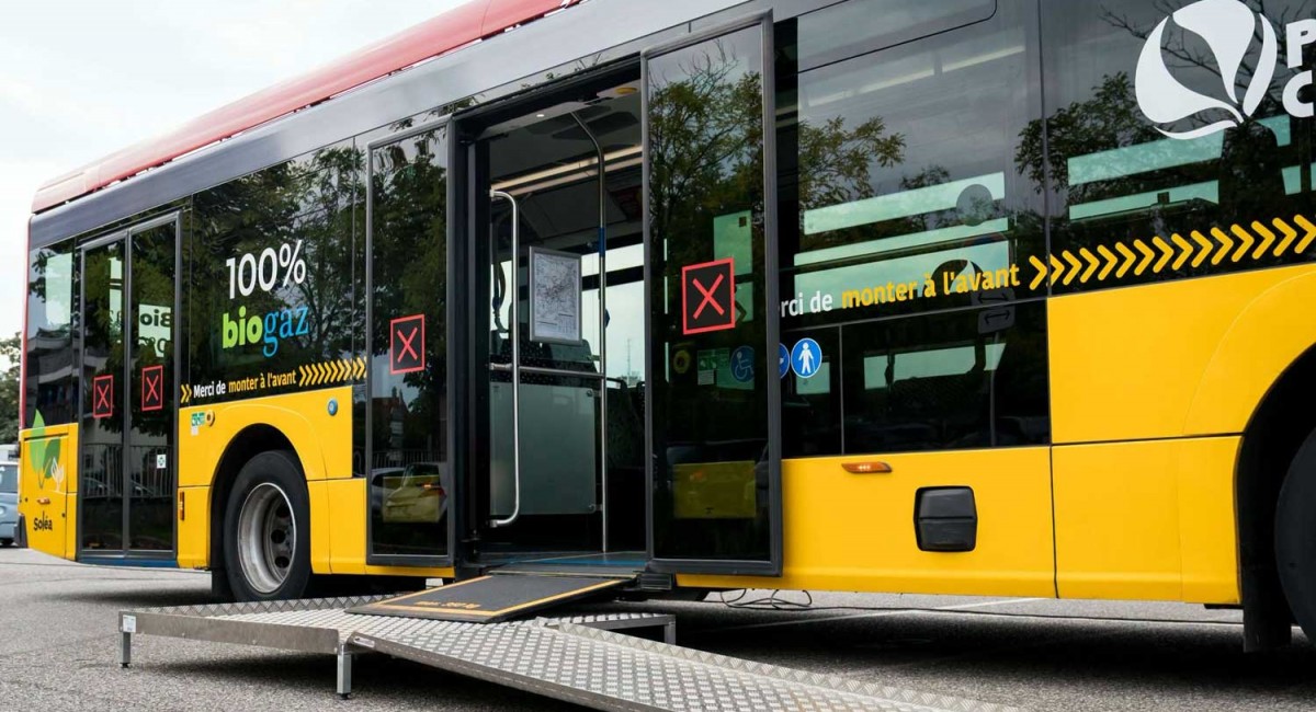 Mulhouse : 11 nouveaux bus au biom&eacute;thane pour Sol&eacute;a, 25 autres attendus d'ici 2030