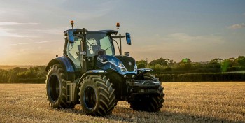 Agriculture : New Holland pr&eacute;sente un premier tracteur aliment&eacute; au GNL