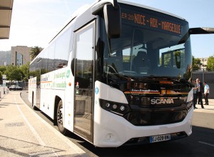 Autocar : le biogaz en test sur la ligne Nice Marseille