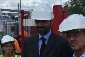 Nicolas Hulot choisit le biogaz et bioGNVAL pour sa première visite officielle