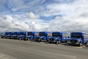 A l'aéroport d'Oakland, les navettes passent au gaz naturel