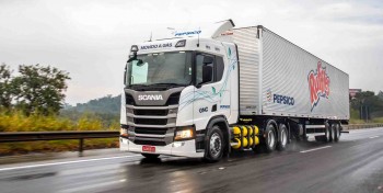 Br&eacute;sil : Pepsico ach&egrave;te 18 camions GNV &agrave; Scania
