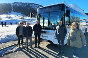 A Praz-sur-Arly, le ski bus carbure au biométhane