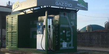 En Haute-Marne, les v&eacute;hicules GNV peuvent faire le plein de biogaz &agrave; la ferme
