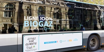 Les bus de la RATP roulent au bioGNV avec Engie