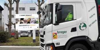 Renault int&egrave;gre des camions au biogaz pour ses activit&eacute;s logistiques