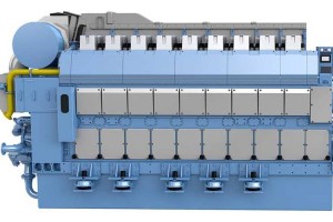 Rolls-Royce vient de lancer le moteur marin GNL Bergen B36:45