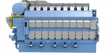 Rolls-Royce vient de lancer le moteur marin GNL Bergen B36:45