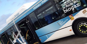 Saint-Malo re&ccedil;oit ses premiers bus au biogaz