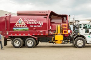 Au Qubec, Magog rcolte ses dchets avec des camions-bennes au gaz naturel 