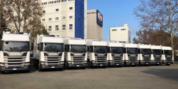 En Italie, Barilla livre ses p&acirc;tes avec des camions au gaz naturel