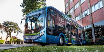 Au Brésil, Scania dévoile un nouveau bus urbain taillé pour le biométhane