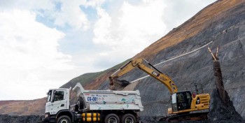 Br&eacute;sil : mise en service du premier camion minier au gaz naturel