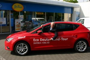 Une Seat Leon GNV parcourt 2633 km avec 86 euros de gaz naturel