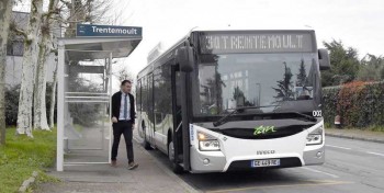 A Nantes, la Semitan commence le d&eacute;ploiement de ses nouveaux bus au gaz