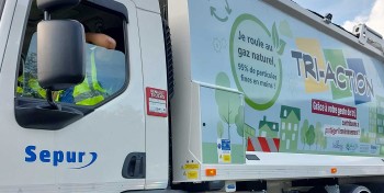 Dans le Val d'Oise, Sepur et Tri-Action misent sur les BOM au bioGNV