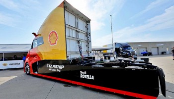 Shell Starship 3.0 : le camion GNV du futur s'engage en IndyCar
