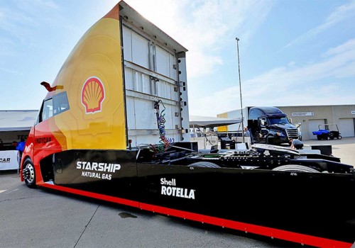 Shell Starship 3.0 : le camion GNV du futur s'engage en IndyCar
