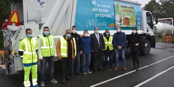 Seine-et-Marne : une benne GNV pour le SIETREM