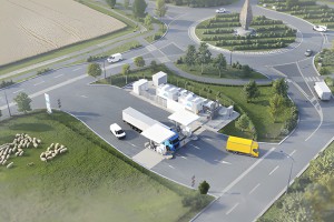A Douvrin, une station bioGNV ouverte à tous les professionnels bientôt opérationnelle