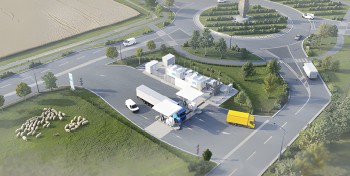 A Douvrin, une station bioGNV ouverte &agrave; tous les professionnels bient&ocirc;t op&eacute;rationnelle