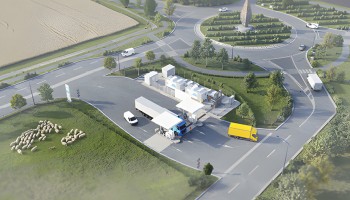 A Douvrin, une station bioGNV ouverte &agrave; tous les professionnels bient&ocirc;t op&eacute;rationnelle