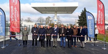 SOREGIES inaugure sa premi&egrave;re station bioGNV &agrave; Ch&acirc;tellerault