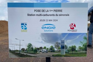 Dans l'Yonne, la future station ENGIE Solutions de Sens entame ses travaux